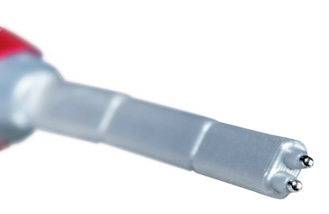 Mikrogabelsonde 45 mm gerade Mikrogabelsonde 45 mm gerade